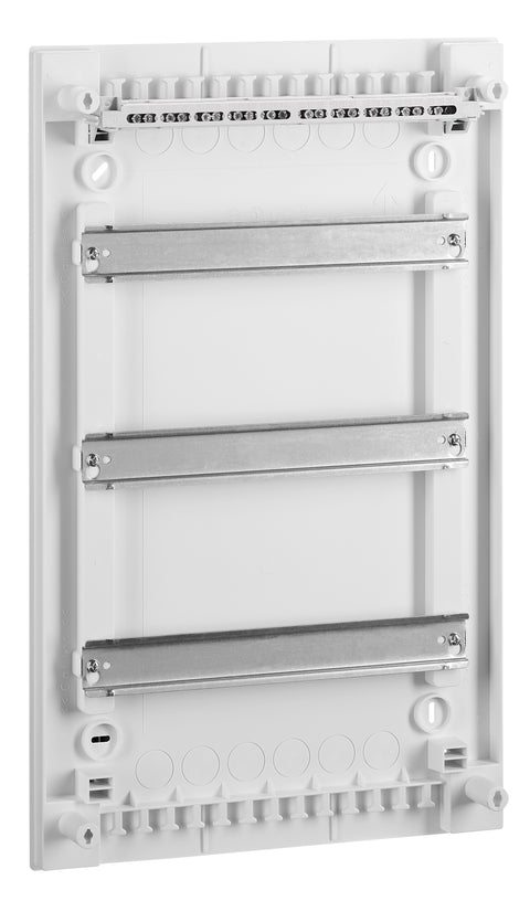 Wall-mounting distribution board, 3-row - 36MW, without door