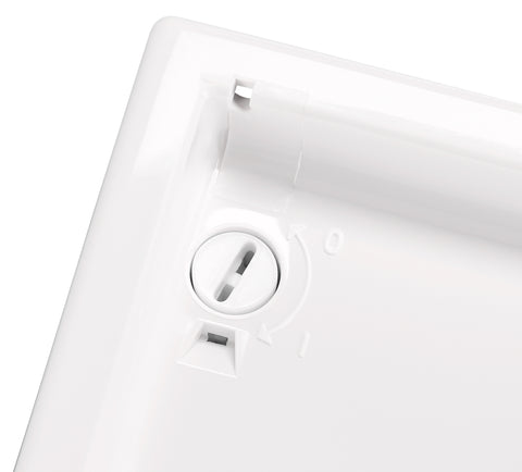 Wall-mounting distribution board, 3-row - 36MW, without door