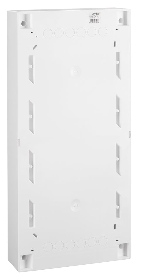 Wall-mounting distribution board, 4-row - 48MW, without door