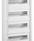 Wall-mounting distribution board, 4-row - 48MW, without door