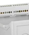 Dulap distrib. apl. IP65, 4UH pe 1 rând, cu uşă transparentă