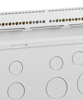 Dulap distrib. apl. IP65, 12U pe 1 rând, cu uşă transparentă