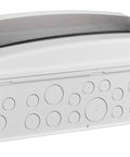 Dulap distrib. apl. IP65, 18U pe 1 rând, cu uşă transparentă