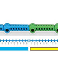 Bornier plug-in N/PE 2xN (1x25, 7x4mm²) /2xPE (1x25, 7x4mm²)