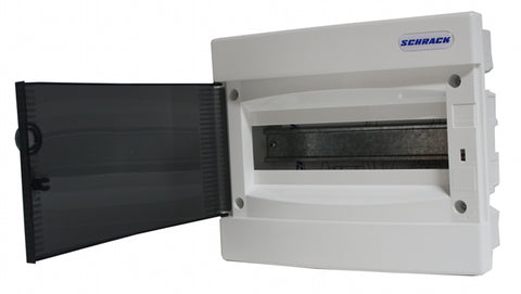 Flush-mounted enclosure 1-row, 8MW, for partition wall