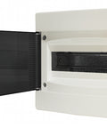 Flush-mounted enclosure 1-row, 12MW, for partition wall