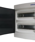 Flush-mounted enclosure 2-rows, 24MW, for partition wall