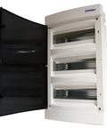 Flush-mounted enclosure 3-rows, 36MW, for partition wall