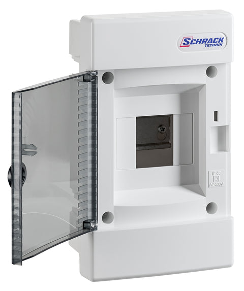 Flush-mounted enclosure 1-row, 4MW, for partition wall