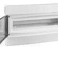 Flush-mounted enclosure 1-row, 24MW, for partition wall