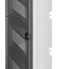 Flush-mounted enclosure 4-rows, 48MW, for partition wall