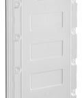 Flush-mounted enclosure 4-rows, 48MW, for partition wall