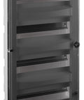 Flush-mounted enclosure 4-rows, 48MW, for partition wall