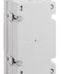 Flush-mounted enclosure 1-row, 4MW, for partition wall