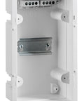 Flush-mounted enclosure 1-row, 4MW, for partition wall