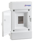 Flush-mounted enclosure 1-row, 4MW, for partition wall