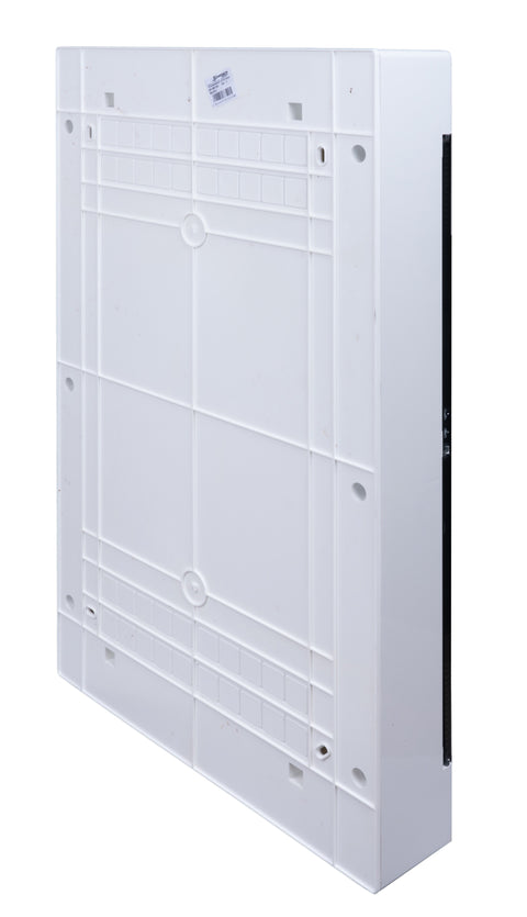Cofret aparent, 72 UH, 4 rânduri, ușă transparentă, IP40