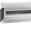 Cofret aparent, 24 UH, 1 rând, ușă transparentă, IP40