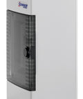 Cofret aparent, 4 UH, 1 rând, ușă transparentă, IP40