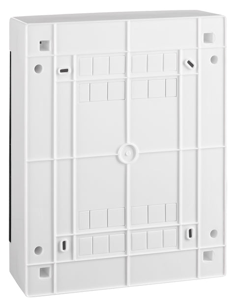 Cofret combi-media cu montaj mural, 2 rânduri, 12 module