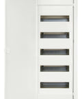 Cofret încastrat în perete cărămidă 60+10 module, 5 rânduri