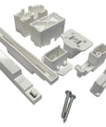 Connection bracket set for 2 x hollow wall BK085 boxes