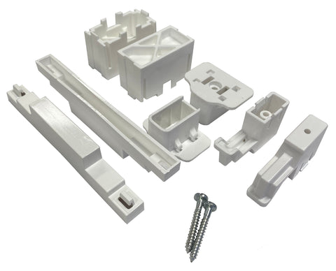 Connection bracket set for 2 x hollow wall BK085 boxes