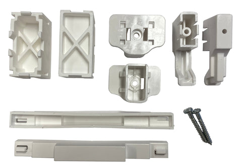 Connection bracket set for 2 x hollow wall BK085 boxes