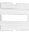 Rama plastic pentru BK085, 1rand, IP40, usa transparenta