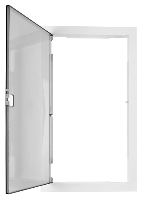 Rama plastic pentru BK085, 3 randuri, IP40, usa transparenta