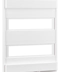 Plastic frame for BK085, 2-rows, IP40, white door
