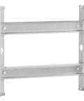 Plastic frame for BK085, 2-rows, IP40, white door