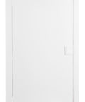 Plastic frame for BK085, 3-rows, IP40, white door