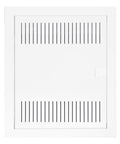 Frame, door and insert for media enclosure BK0857, 2-rows