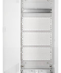 Flush-mounted media enclosure 4-rows - partition wall