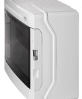Dulap distrib. apl. IP65, 18UH, 1 rând. cu uşă transparentă
