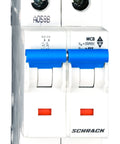 Miniature Circuit Breaker (MCB) DC-B2/2, 40° C, 10kA