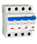 Întreruptor automat modular(MCB), C, 40A, 4poli, 40° C, 10kA