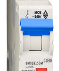 Miniature Circuit Breaker (MCB) B, 50A, 1-pole, 40° C, 10kA