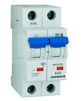 Miniature Circuit Breaker (MCB) B, 2A, 2-pole, 40° C, 10kA