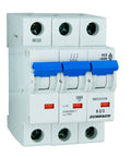 Miniature Circuit Breaker (MCB) B, 2A, 3-pole, 40° C, 10kA