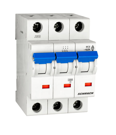 Miniature Circuit Breaker (MCB) B, 50A, 3-pole, 40° C, 10kA