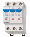 Miniature Circuit Breaker (MCB) D, 2A, 3-pole, 10kA, 40° C