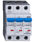 Miniature Circuit Breaker (MCB) D, 25A, 3-pole, 10kA, 40° C