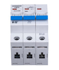 Miniature Circuit Breaker (MCB) D, 25A, 3-pole, 10kA, 40° C