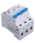Miniature Circuit Breaker (MCB) D, 25A, 3-pole, 10kA, 40° C