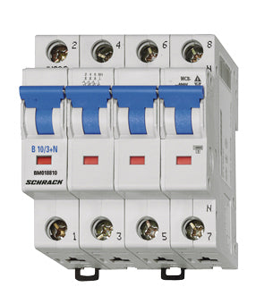Intreruptor automat B63/3+N 6kA
