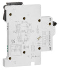 Contact auxiliar 5-250V/4A, 1 ND + 1 NI fix. cu înclichetare