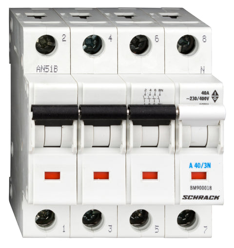 Comutator modular 3poli+N 40A