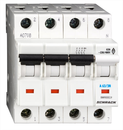 Comutator modular 3poli+N 63A